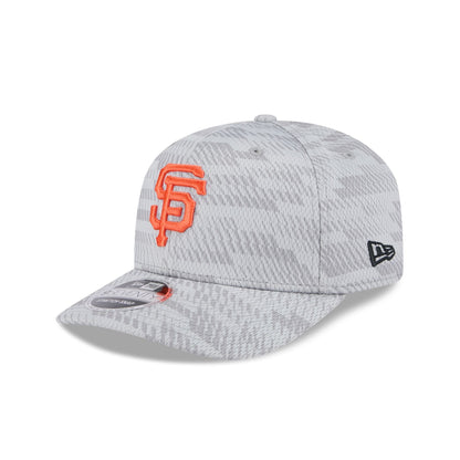 San Francisco Giants 2025 Clubhouse Gray 9SEVENTY Stretch-Snap Hat