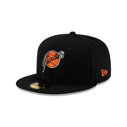 San Francisco Giants 2025 Clubhouse Alt Black 59FIFTY Fitted Hat