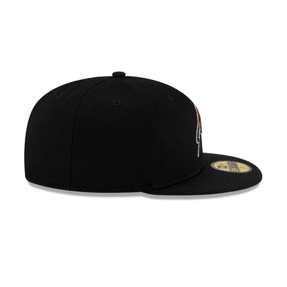 San Francisco Giants 2025 Clubhouse Alt Black 59FIFTY Fitted Hat