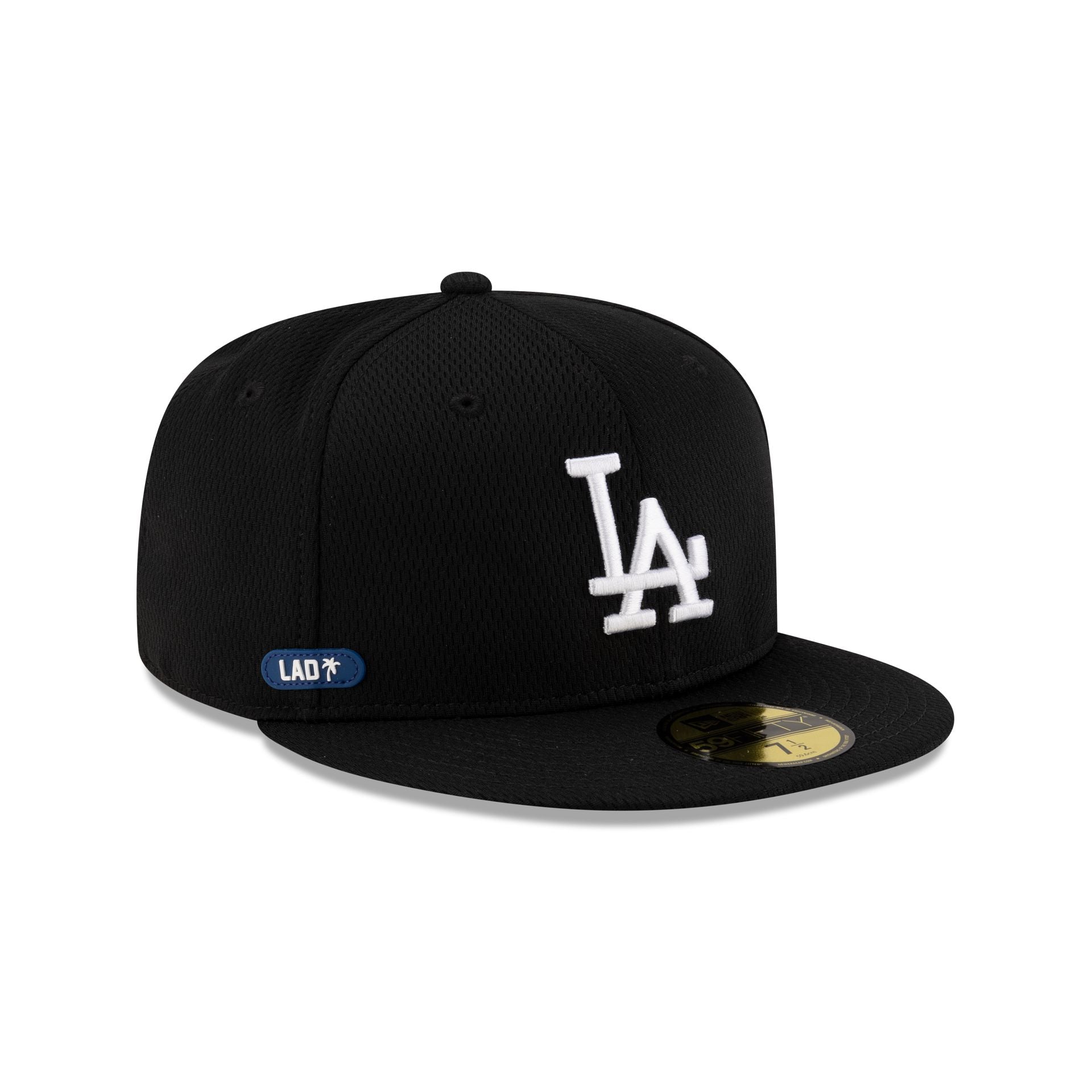 Los Angeles Dodgers 2025 Clubhouse Black 59FIFTY Fitted Hat