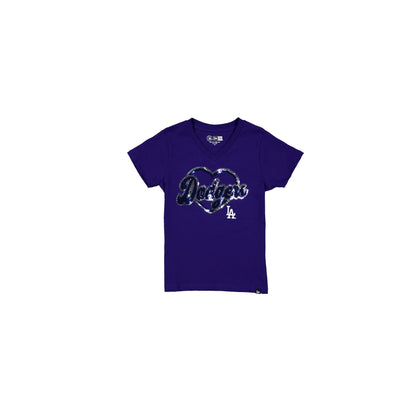 Los Angeles Dodgers Sparkle Girls T-Shirt