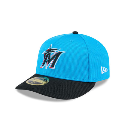 Miami Marlins 2025 Spring Training Low Profile 59FIFTY Fitted Hat