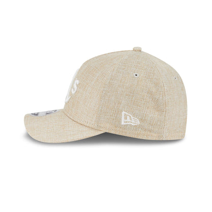 Athletics Cotton Weave Stone 9FORTY M-Crown A-Frame Snapback Hat
