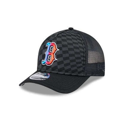 Boston Red Sox Gradient Raceway 9FORTY M-Crown A-Frame Trucker Hat