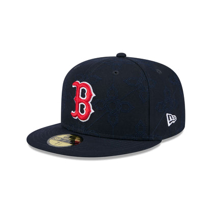 Boston Red Sox Color Pattern 59FIFTY Fitted Hat