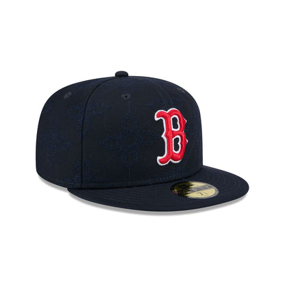 Boston Red Sox Color Pattern 59FIFTY Fitted Hat
