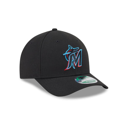 Miami Marlins Game Authentic Collection 9FORTY M-Crown Snapback Hat