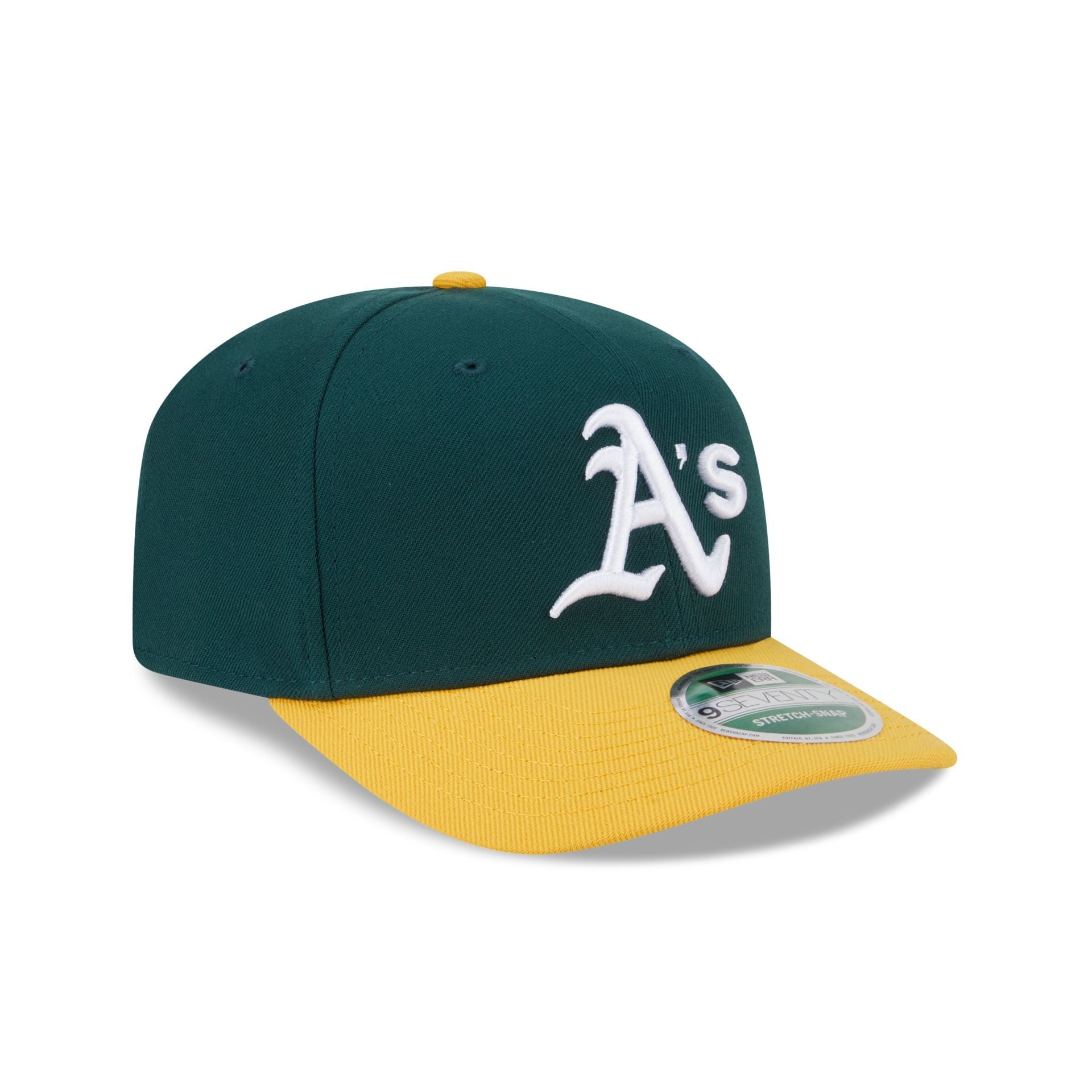 Athletics Home Authentic Collection 9SEVENTY Stretch-Snap Hat