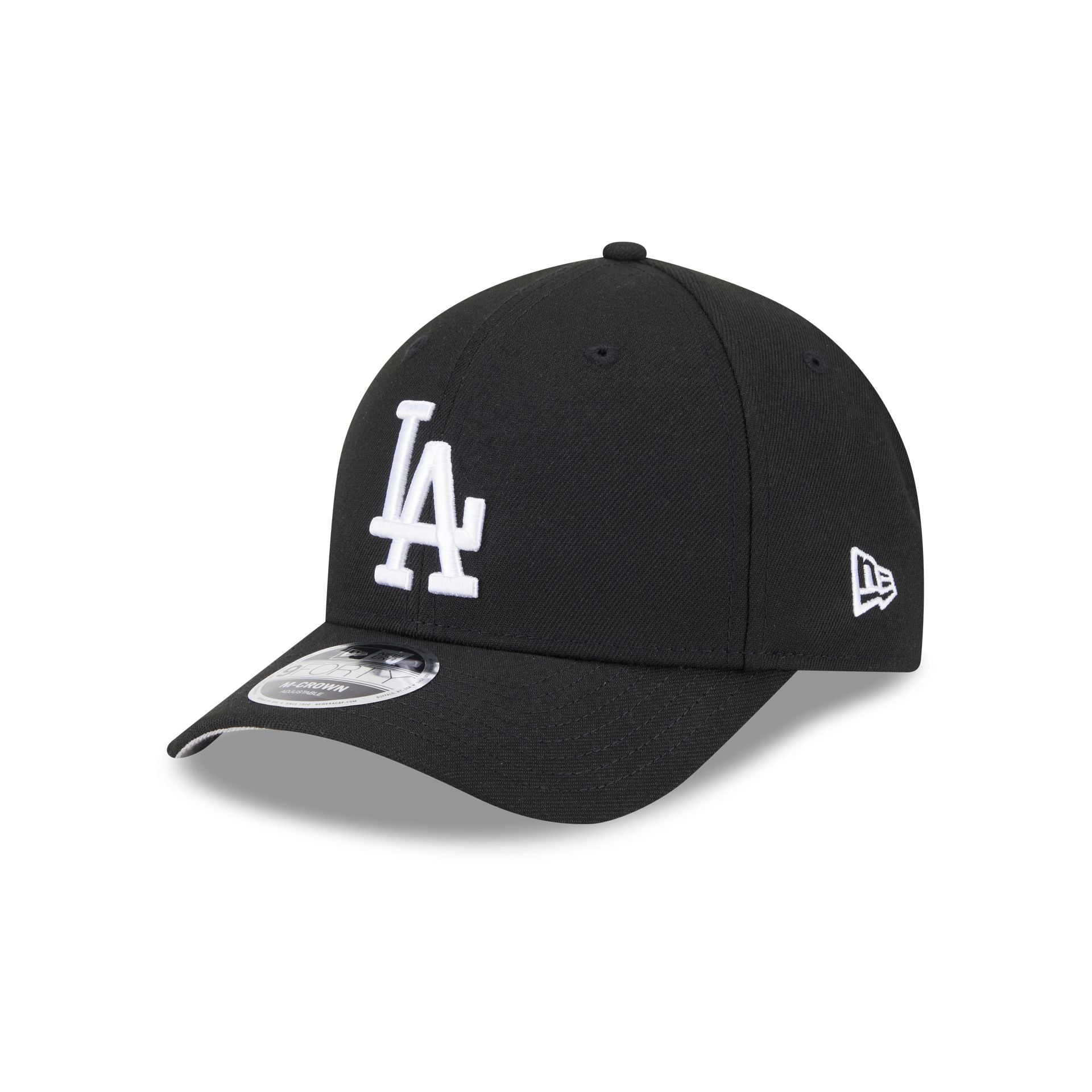 Los Angeles Dodgers Black Authentic Collection 9FORTY M-Crown Snapback Hat