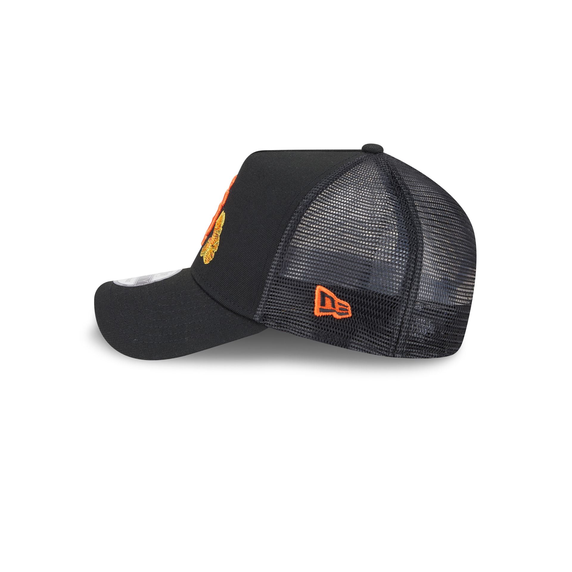 San Francisco Giants State Stitch 9FORTY A-Frame Trucker Hat
