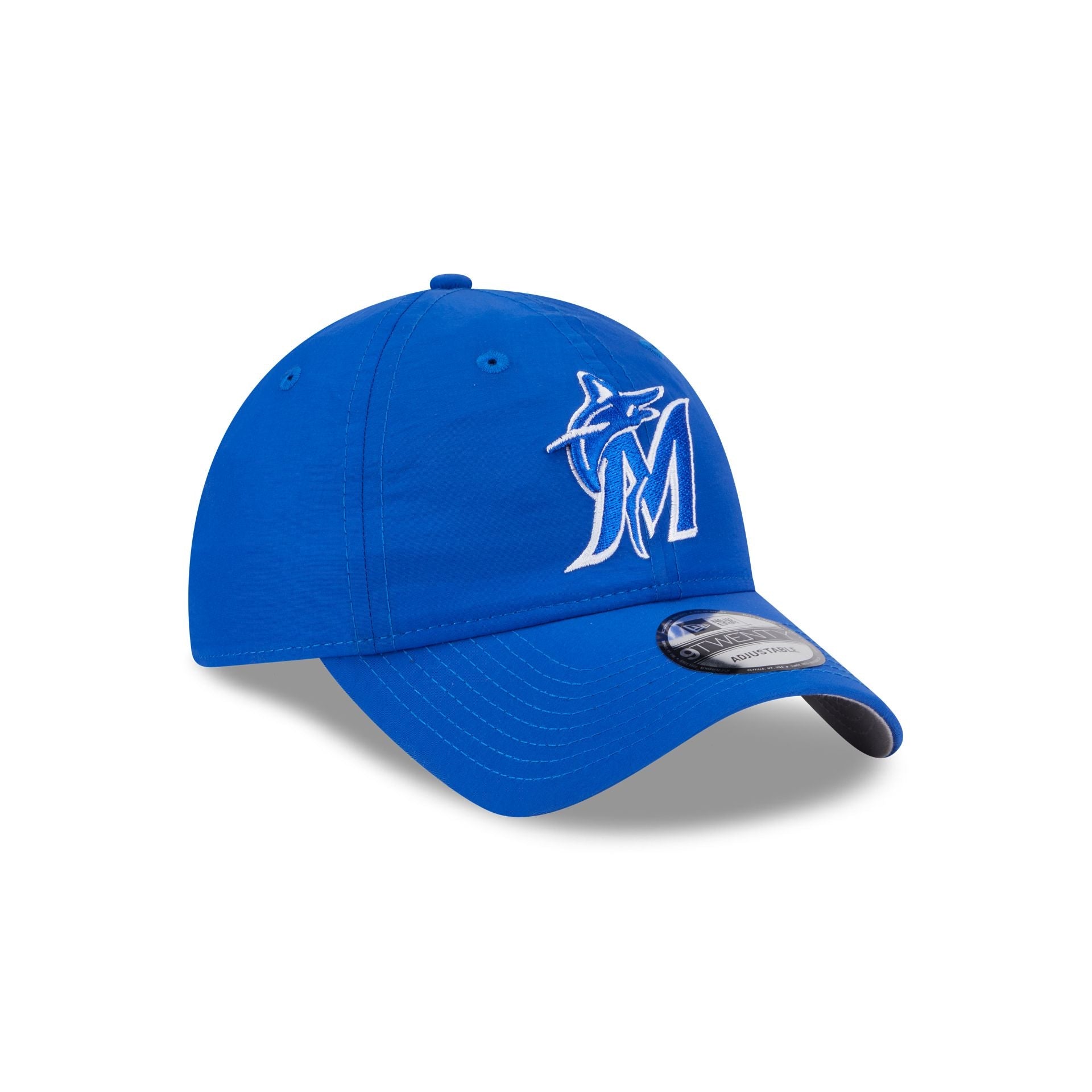 Miami Marlins Everyday Nylon Blue 9TWENTY Adjustable Hat
