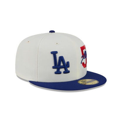 Los Angeles Dodgers Mookie Betts Chrome White 59FIFTY Fitted Hat