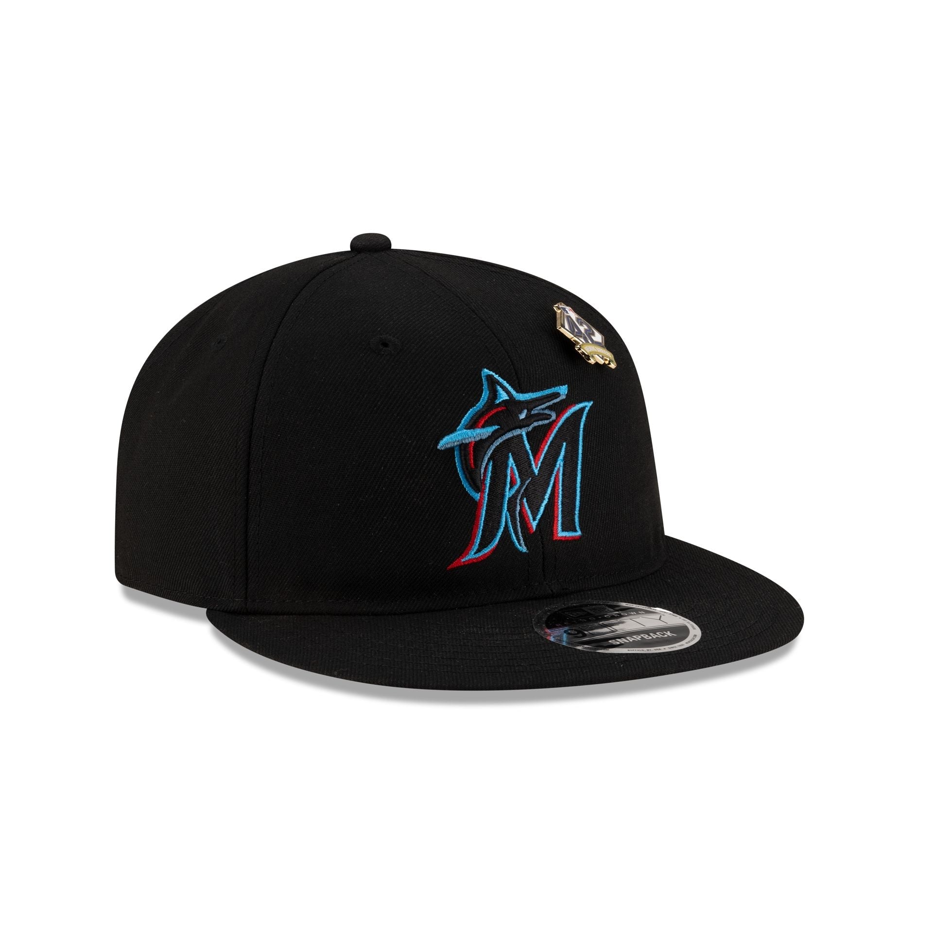 Miami Marlins Jackie Robinson Day 2025 Retro Crown 9FIFTY Snapback Hat