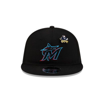Miami Marlins Jackie Robinson Day 2025 Retro Crown 9FIFTY Snapback Hat