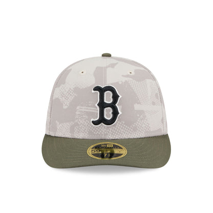 Boston Red Sox Armed Forces Day 2025 Low Profile 59FIFTY Fitted Hat
