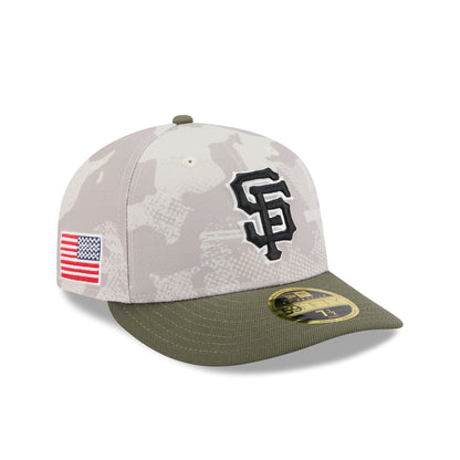 San Francisco Giants Armed Forces Day 2025 Low Profile 59FIFTY Fitted Hat