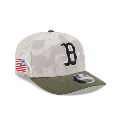 Boston Red Sox Armed Forces Day 2025 9SEVENTY Trucker Hat
