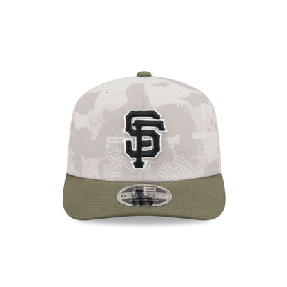 San Francisco Giants Armed Forces Day 2025 9SEVENTY Trucker Hat