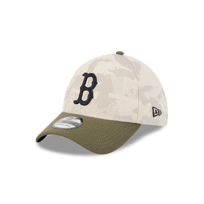 Boston Red Sox Armed Forces Day 2025 39THIRTY Stretch Fit Hat