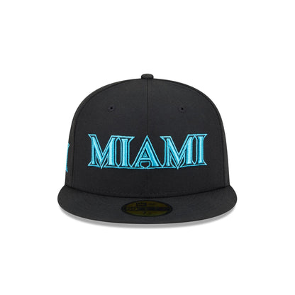 Miami Marlins City Connect Fan Pack Alt 59FIFTY Fitted Hat