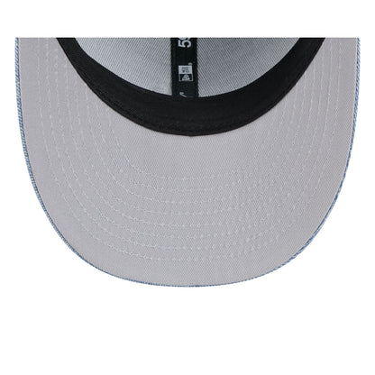 Los Angeles Dodgers Hand Stitched Chambray Low Profile 59FIFTY Fitted Hat