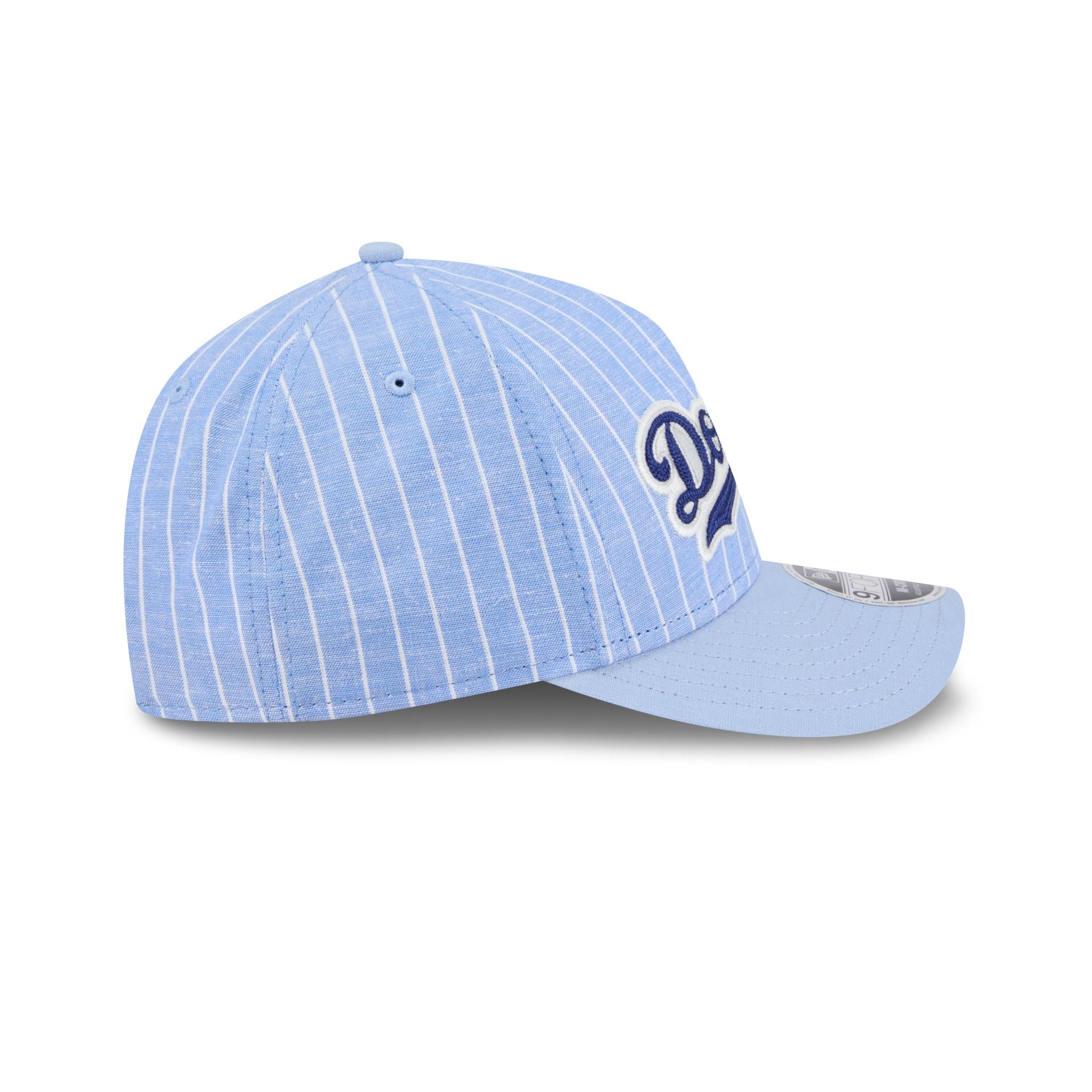 Los Angeles Dodgers Pinstripe Linen 9FORTY M-Crown A-Frame Snapback Hat