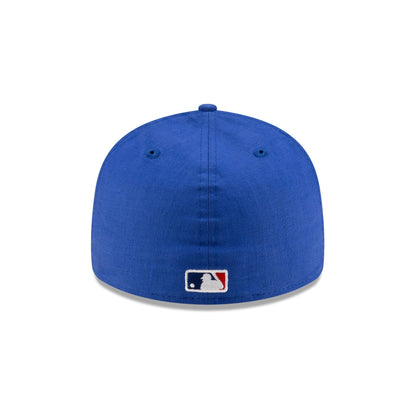 Los Angeles Dodgers Snake Scale Logo Low Profile 59FIFTY Fitted Hat