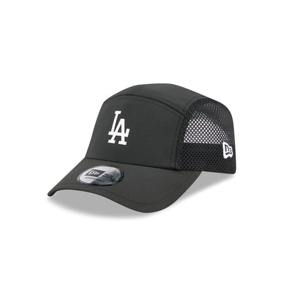Los Angeles Dodgers Black Poly Runner Adjustable Hat