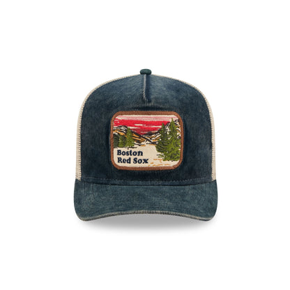 Boston Red Sox Vintage Landscape 9FIFTY A-Frame Trucker Hat