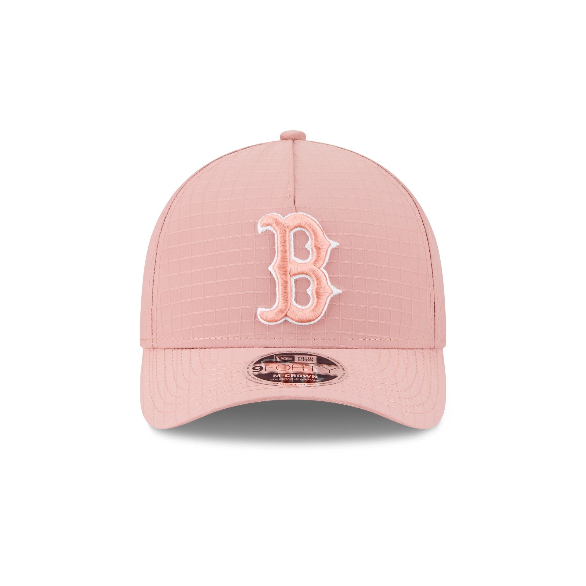 Boston Red Sox Pink Ripstop 9FORTY M-Crown A-Frame Snapback Hat