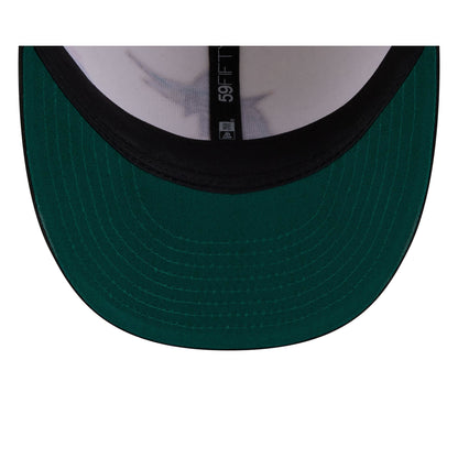 Miami Marlins Cooperstown Tonal Florals White 59FIFTY Fitted Hat