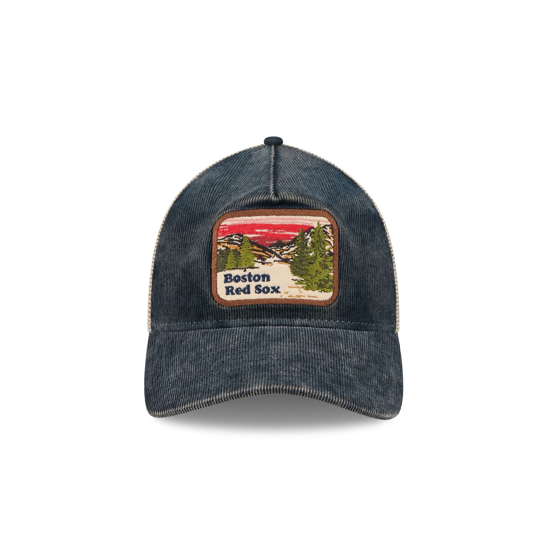 Boston Red Sox Vintage Landscape 9TWENTY A-Frame Trucker Hat