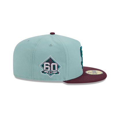 San Francisco Giants Beach Kiss Blue 59FIFTY A-Frame Fitted Hat