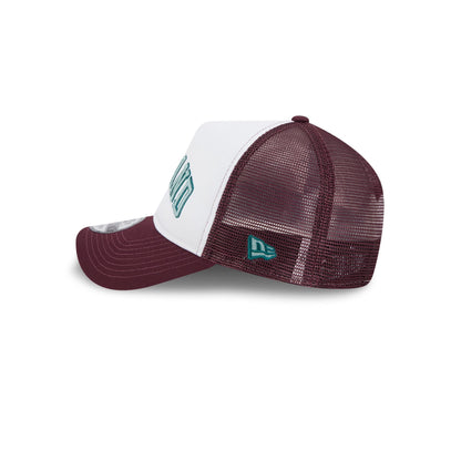 Athletics Optic White 9FORTY A-Frame Snapback Hat