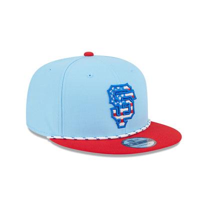 San Francisco Giants Independence Day 2025 9FIFTY Snapback Hat