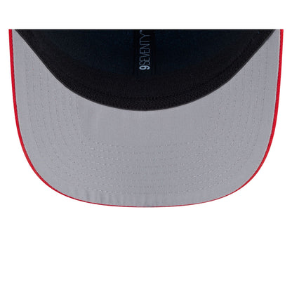 Miami Marlins Independence Day 2025 9SEVENTY Stretch-Snap Hat