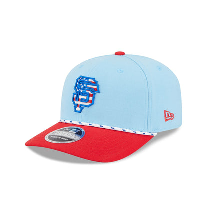 San Francisco Giants Independence Day 2025 9SEVENTY Stretch-Snap Hat