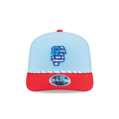 San Francisco Giants Independence Day 2025 9SEVENTY Stretch-Snap Hat