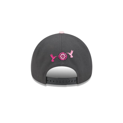 Boston Red Sox Day of the Dead Graphite 9FORTY A-Frame Snapback Hat