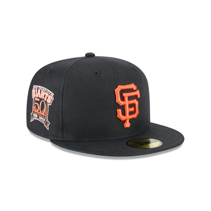 Team Linen San Francisco Giants 59FIFTY Fitted Hat