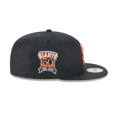 Team Linen San Francisco Giants 59FIFTY Fitted Hat