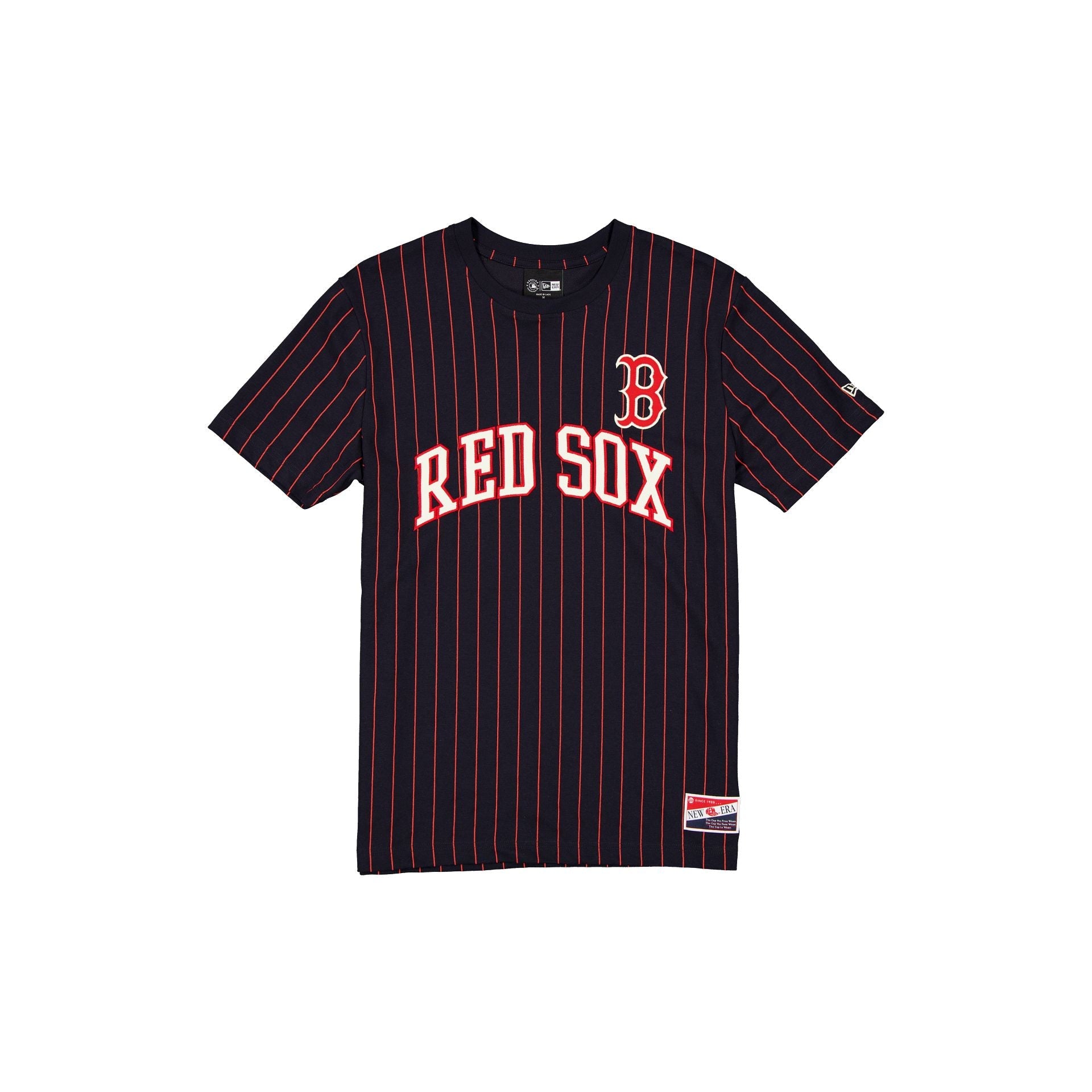 Boston Red Sox Throwback Retro Pinstripe T-Shirt