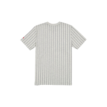 Boston Red Sox Throwback Retro Gray Pinstripe T-Shirt