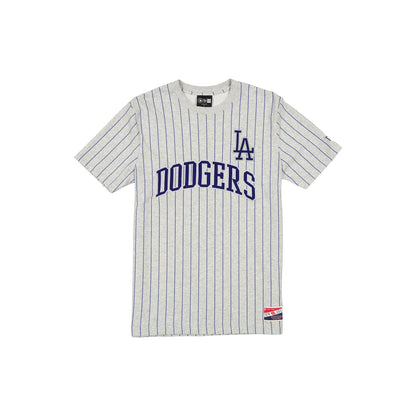 Los Angeles Dodgers Throwback Retro Gray Pinstripe T-Shirt