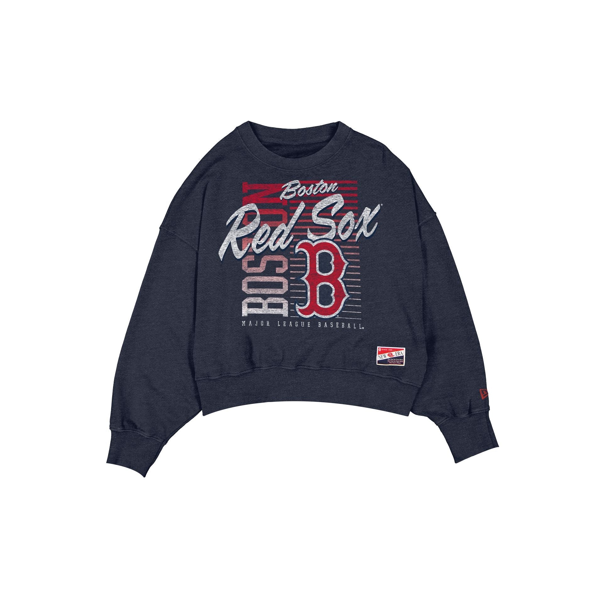 Boston Red Sox Throwback Women's Washed Crewneck