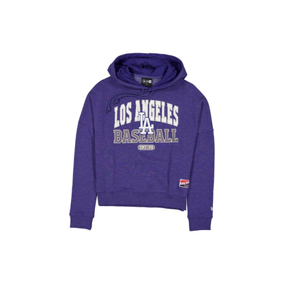 Los Angeles Dodgers Throwback Women's Glitter Hoodie