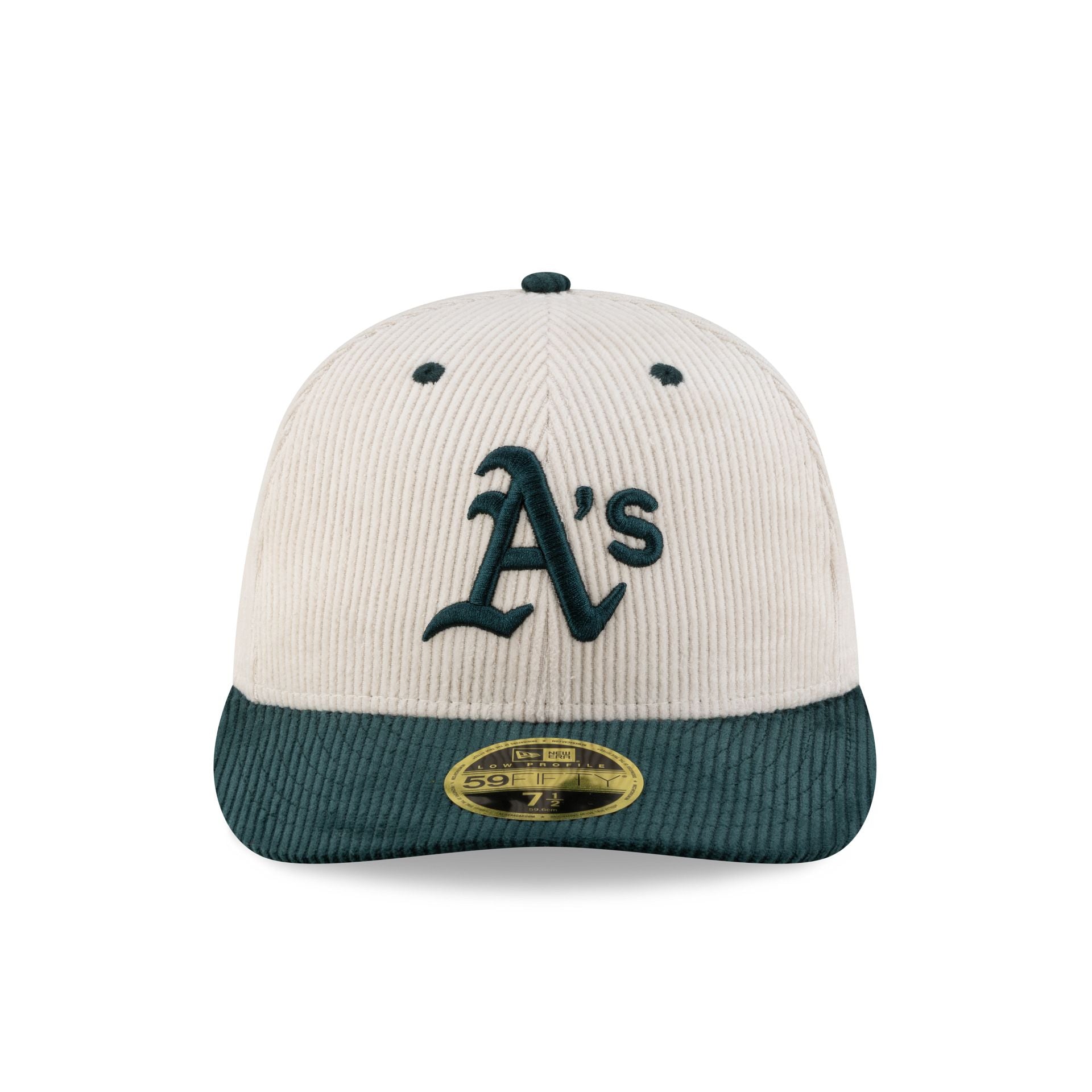 Athletics Cord Cream Low Profile 59FIFTY Fitted Hat