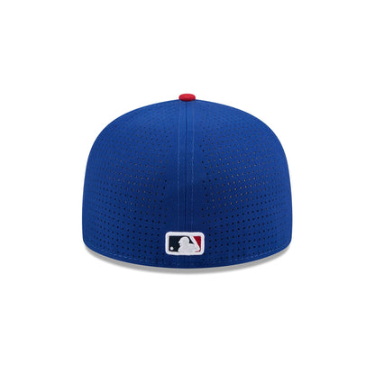 Los Angeles Dodgers 2025 All-Star Game Workout Split Panel 59FIFTY Fitted Hat
