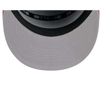 Los Angeles Dodgers 2025 All-Star Game Workout Split Panel 59FIFTY Fitted Hat