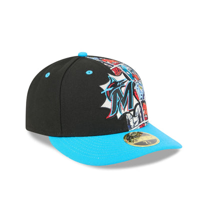 Miami Marlins Diamond Hero Edition Low Profile 59FIFTY Fitted Hat